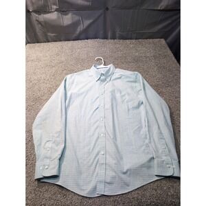 Brooks Brothers Regent Fit Non Iron Stretch Gingham Polo‎ Shirt Men's L